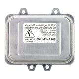 HID Xenon Headlight Ballast - Replaces 12767670, 15782392 - Compatible with BMW, Chrysler, Volkswagen, Mercedes-Benz Vehicles & More - Town and Country, Escalade, 525i, 545i, X5, 750i, MKZ, Zephyr