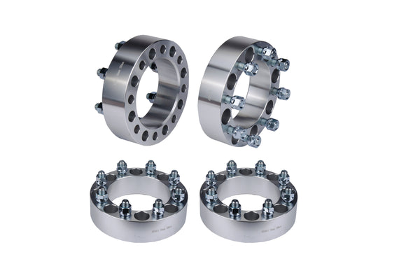Wheel Spacer Set of 4-8x6.5 Bolt Pattern - Fits Dodge and Ford Trucks