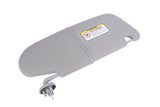 Left Driver Side Sun Visor Gray - Compatible with Dodge Ram 1500, Ram 2500, Ram 3500 2002, 2003, 2004, 2005, 2006, 2007, 2008, 2009 - Replaces 0XB05TL2AA, 1CT11TL2AA