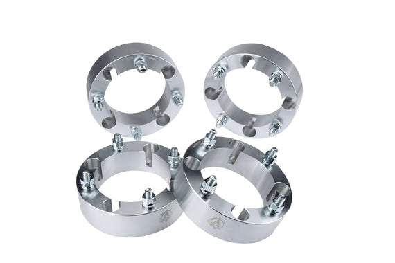 ATV Wheel Spacer Set of 4-4x156 Bolt Pattern - 4x156mm Lug Centric 131mm Bore - M12 x 1.5 Studs 2 Inches Thick - Compatible with Polaris ATV UTV 2013 Models and Up - RZR XP, Trail 900, XC, Ranger