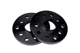 Wheel Spacer Set of 2-5x100 Pattern - 5x112mm Hub Centric 57.1mm Bore - M14 x 1.5 Studs 15mm Thick - Compatible with Audi and Volkswagen - A3, A4, A5, Golf, GTI, Jetta, Passat, Tiguan, Bettle