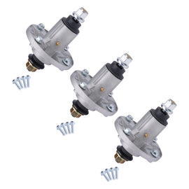 Replacement Spindle Assembly Pack of 3 - Compatible with John Deere 42", 48", 54" Deck Lawn Mowers - LA100-LA165, D100-F160, X105, X106, X110, X120 - Replaces GY20454, GY20867, GY20962, GY21098