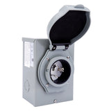 AA Ignition 3 Prong 50 Amp 125/250V Generator Power Inlet Box - NEMA SS2-50P Power Inlet Box