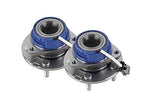 Front Wheel Bearing - Set of 2 - Compatible with Chevy, Buick, Cadillac, Oldsmobile, Pontiac - Impala, Monte Carlo, Century, Grand Prix, Replaces 513121, 12429203, 88964168 - ABS - Hub Assembly