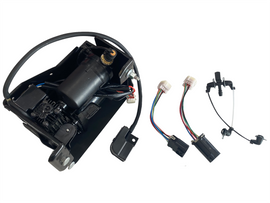 Air Suspension Compressor With Bracket - Air Bag System - Replaces 15254590, 19299545, 15296756 - Compatible with Cadillac, Chevy and GMC SUVs - Escalade, Avalanche, Suburban, Tahoe, Yukon, XL1500
