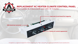 AC Heater Climate Control Module for Chevy, Cadillac, GMC Escalade, C1500, C2500, C3500, K1500, K2500 Suburban, C3500HD, Tahoe Control Panel - 16231175, 16238895, 16240115, 15-72548, 599-007, 9378815