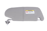 Left Driver Side Sun Visor Gray - Compatible with Dodge Ram 1500, Ram 2500, Ram 3500 2002, 2003, 2004, 2005, 2006, 2007, 2008, 2009 - Replaces 0XB05TL2AA, 1CT11TL2AA