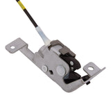 Left Driver Side Rear Door Lock Latch with Cable Compatible with Ford F-150 2004, 2005, 2006, 2007, 2008- Replaces 6L3Z-18264A01-B, 8L3Z-18264A01-B, SM2354 - Extended Cab Truck