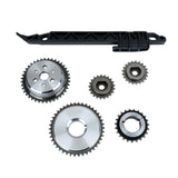 Engine Timing Chain Kit - Compatible with Buick, Chevy, GMC, Pontiac and Saturn - 2.0L, 2.2L, 2.4L - LaCrosse, HHR, Malibu, Terrain, G5, G6, Saab - Replaces 9-4201S, 12680750, 94201SX