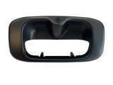 Replacement Tailgate Latch Handle Trim Bezel with Backup Rear View Camera - Compatible with Chevy and GMC Vehicles - 1999, 2000, 2001, 2002, 2003, 2004, 2006, 2007 Silverado and Sierra - Black