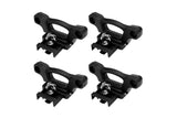 Bed Tie Down Anchor Set of 4 with Plate Brackets and Bolts - Compatible with Ford F-150, F-250 and F-350 Super Duty - Replaces FL3Z-99000A64-B, FL3Z99000A64B - Boxlink Tiedown Cleats, Clamps