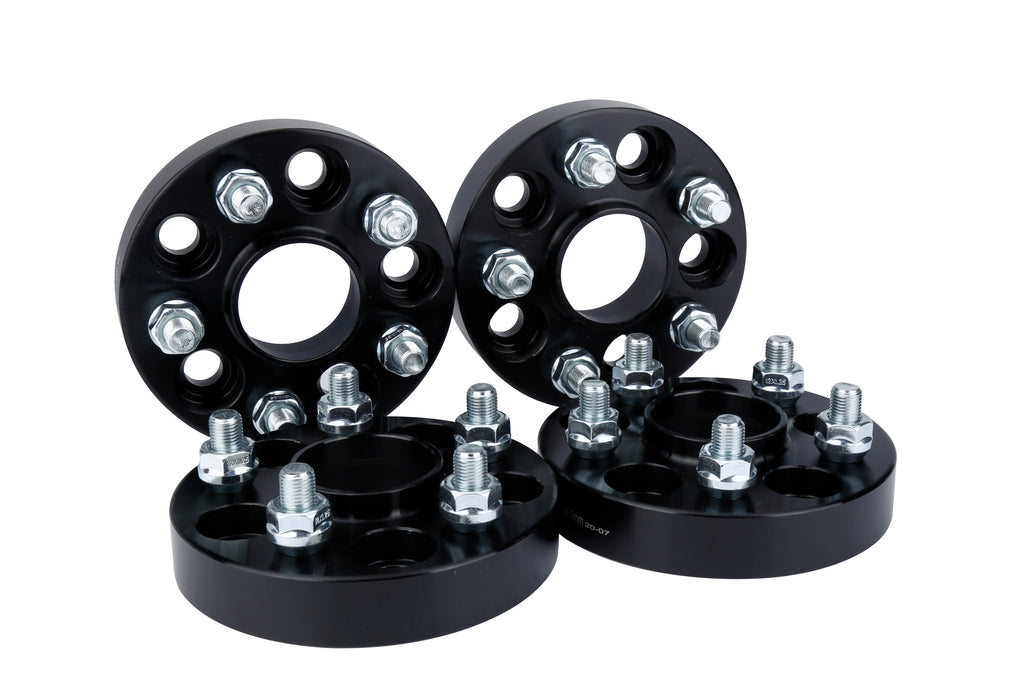 Wheel Spacer Set of 4-1 inch 4-5x100-5x100mm Hub Centric Adapter 56.1mm Bore - M12 x 1.25 1 Inches - Compatible with Subaru, Saab - GT 86, BRZ, Impreza, WRX, WRX Premium, XV, Outback, Crosstrek