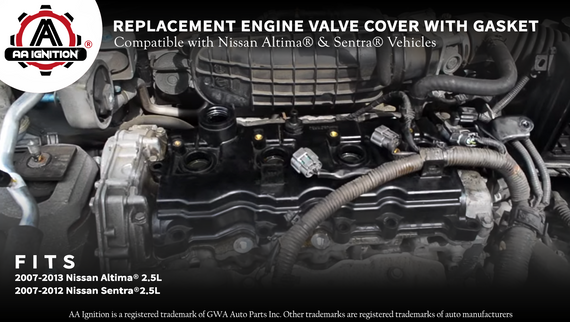 2007 nissan altima 2.5 s valve cover deals