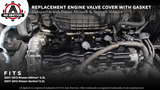 Replacement Engine Valve Cover with Gasket - Compatible with Nissan Altima 2.5L 2007-2012 and Sentra 2007-2012 - Replaces 13264JA00A, 13270JA00A, CNVG-D1230 - Rocker, Camshaft Covers