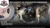 Replacement A/C Compressor Air Conditioning Control - Compatible with Nissan Murano, Maxima, Quest, Pathfinder 3.5L 2009-2014 - Replaces 92600JP01C, 10000652, FG671, 11319C - AC Compressor For Car