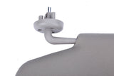 Left Driver Side Sun Visor Gray - Compatible with Dodge Ram 1500, Ram 2500, Ram 3500 2002, 2003, 2004, 2005, 2006, 2007, 2008, 2009 - Replaces 0XB05TL2AA, 1CT11TL2AA