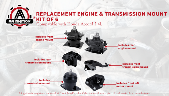 2006 honda accord v6 motor mounts deals