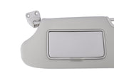 Left Driver Side Sun Visor Gray - Compatible with Nissan Altima Vehicles with year 2013, 2014, 2015, 2016, 2017, 2018 - Sun Shade Assembly with Mirror and Light - Replaces 964013TA2A, 96401-3TA2A
