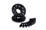 Wheel Spacer Set of 2-5x100 Pattern - 5x112mm Hub Centric 57.1mm Bore - M14 x 1.5 Studs 15mm Thick - Compatible with Audi and Volkswagen - A3, A4, A5, Golf, GTI, Jetta, Passat, Tiguan, Bettle
