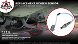 Replacement Oxygen Sensor - Replaces 234-9005, 36531-PRB-A01, 36531-PLE-305 - Compatible with Acura and Honda Vehicles - RSX, CR-V, Civic 2001, 2002, 2003, 2004, 2005- 2.0L, 1.7L, 1.3L