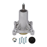 Mower Spindle Assembly Set of 2 - Compatible with AYP, Craftsman, Dixon, McCulloch, Poulan, Husqvarna - 42", 46", 48”, 54" Deck Mowers - Replaces 21546238, 187292, 192870, 532187281