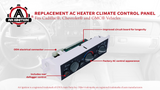 AC Heater Climate Control Panel with Rear Defogger - Compatible with Chevy, Cadillac and GMC - Escalade, C1500, C2500 Suburban, C3500HD, K1500, K2500, Tahoe, Yukon - Replaces 9378805, 16231165