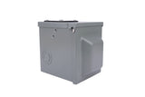 30 Amp 125 Volt Power Outlet Box, Enclosed Lockable - for RV, Campers, Travel Trailer, Motorhome, Electric Car, Generator - 3R Weatherproof Outdoor - NEMA TT-30R Receptacle Panel