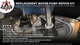 Water Pump Repair Kit - Compatible with Mercury Marine, Chrysler Force, Honda and Mercruiser - Replaces 18-3214, 8M0100526, 47-43026Q06, 47-43026T6, 19021-ZW1-003 - Stern Drive and Outboard Engines