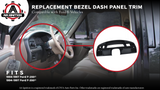 Replacement Bezel Dash Panel Trim - Compatible with Ford Vehicles - 1994, 1995, 1996, 1997 F-250 and F-350 - Replaces F4TZ-15044D70-C, F4TZ15044D70C - Instrument Cluster Bezel Dash Panel Trim Surround