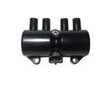 Ignition Coil Pack Replacement - Compatible with Chevrolet, Pontiac, Suzuki Vehicles - Aveo, Aveo5, Optra, Wave, Wave5, Forenza, Reno - Replaces Part 25182496, 96253555, 33410-84Z01