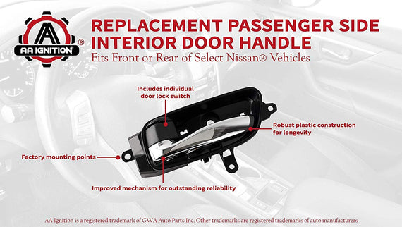 Right Interior Door Handle 80670-JD00E 80670JD00E For Nissan