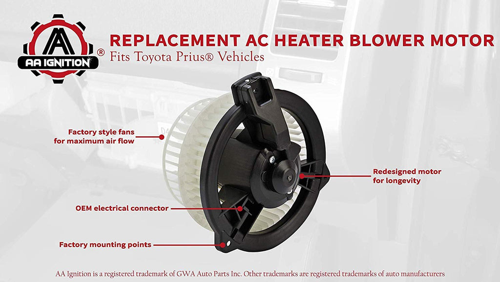 Front Heater Core 1 - Compatible With 2012 - 2017 Toyota Prius V 1.8L 4