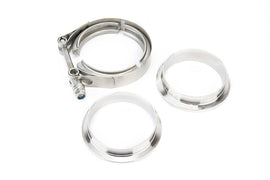 3" Inch V Band Clamp with CNC Stainless Steel Flanges