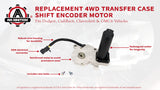 4WD Transfer Case Shift Encoder Motor - Replaces# 19125571 - For Chevy & GMC