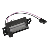 HVAC Blower Motor Resistor - Compatible with Chevy, Cadillac, GMC and Other GM Vehicles - Silverado, Trailblazer, Envoy, Sierra, Rainier - HVAC Control Module - Replaces 1580567, 93803636, 89018778