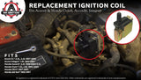 Ignition Coil - Replaces #30510-PT2-006, 30500-PAA-A01, 30510-p73-a01