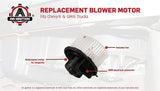 AC Blower Motor With Fan - Replaces# 700191 - Fits Chevy & GMC Trucks 2003-2013