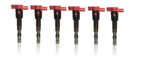 Ignition Coil Pack Set of 6 - Replaces# 06C905115M Audi 3.0L V6 Vehicles