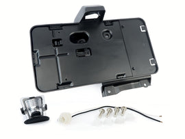 License Plate Tag Bracket With Light - Replaces# 68064720AA - For Jeep Wrangler