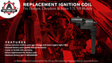Ignition Coil Pack - 5.7L V8 Hemi Engine - Replaces 56028394AB, UF378, IC508, 56028394AC - Compatible with Chrysler, Dodge & Jeep Vehicles - 2005 300, 04-05 Durango, 2005 Magnum, Ram, Grand Cherokee