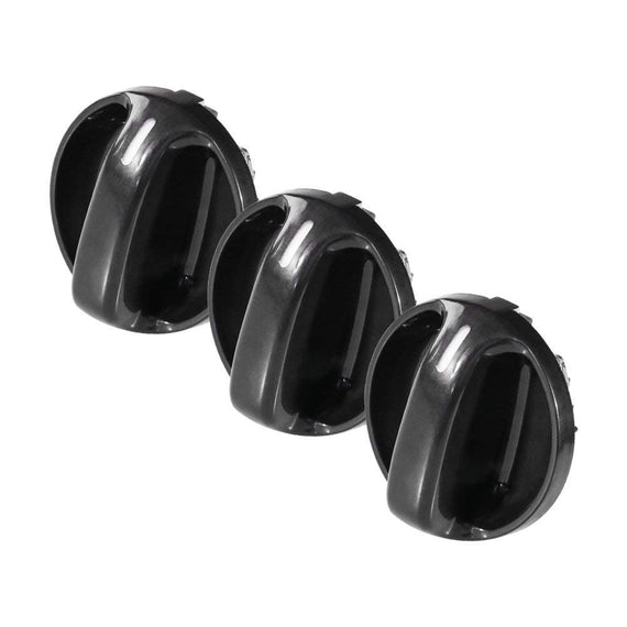 AC Climate Control Knob - Set of 3 - Replaces# 55905-0C010 -  Fits Toyota Tundra