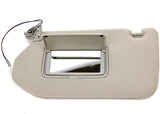 Driver Side Sun Visor Left Side Tan with Lamp - Compatible with Nissan & Infiniti - 2013, 2014, 2015, 2016, 2017, 2018 - Pathfinder, QX60, 2013 JX35 - Replaces 96401-9PB0A, 96401-3JA0A, 96401-3KM0A