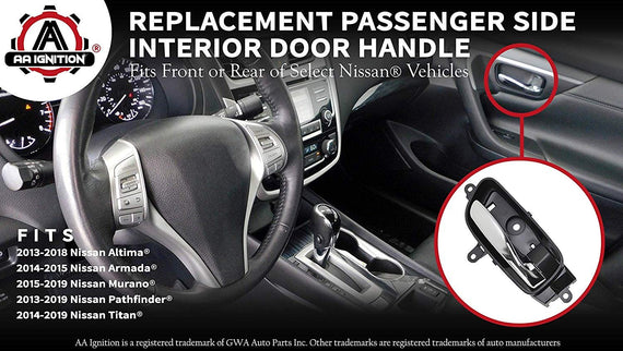 Farfi Car Interior Door Handle Replacement Inside Handle 80670