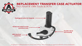 Transfer Case 4x4 Actuator- Replaces# 12474401, 600-901 - Fits GM 4WD Vehicles